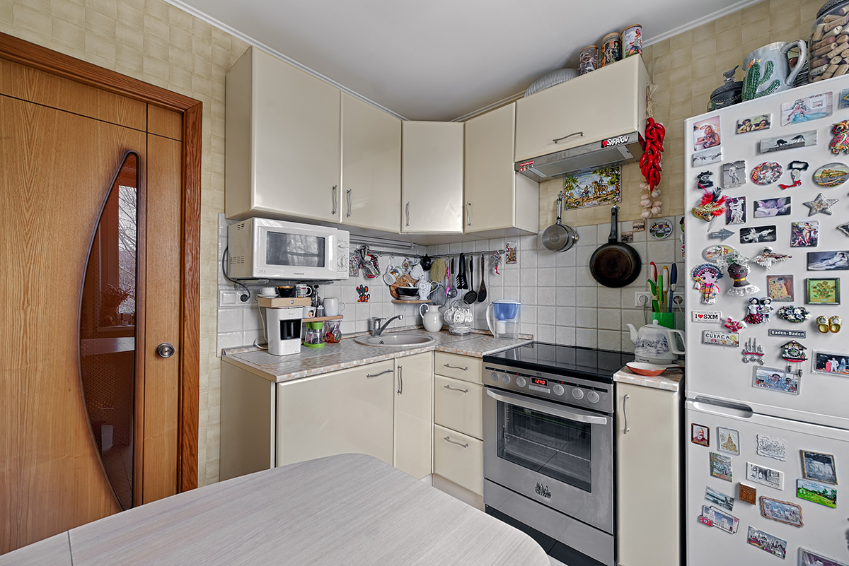 кухня в небольшой квартире