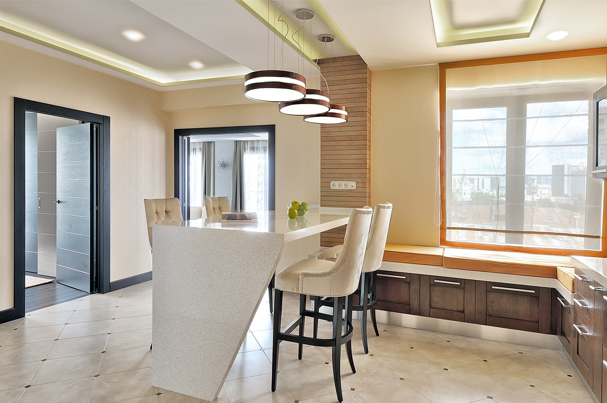 современная кухня по индивидуальному дизайну