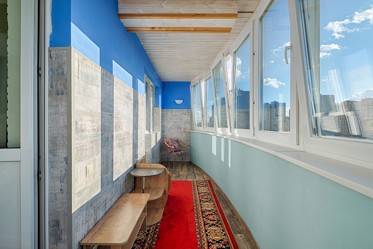 застекленная лоджия