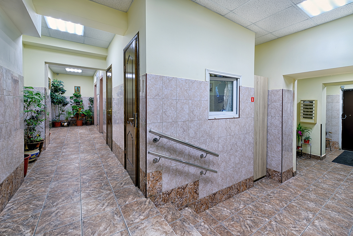 озеленение обычного подъезда