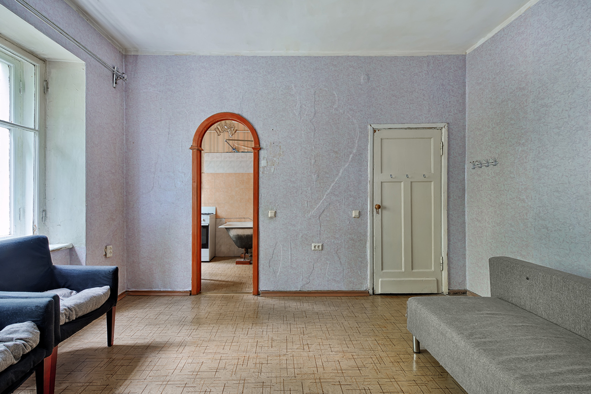 комната в старой квартире