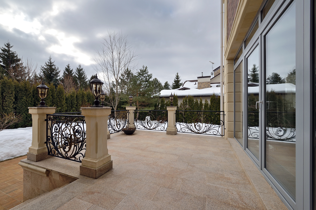 терраса в доме 