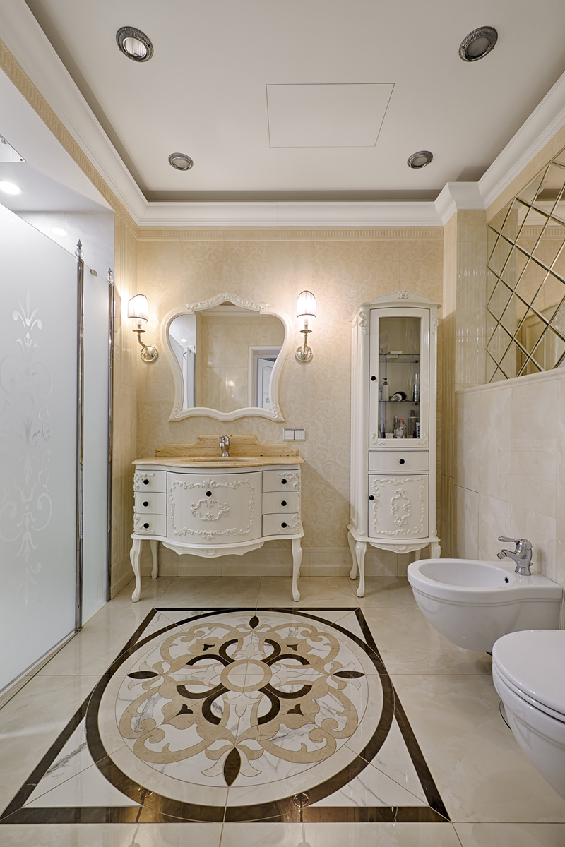 санузел в загородном доме