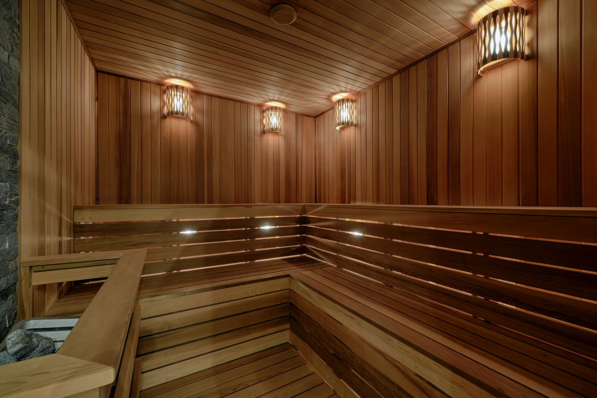 сауна в загородном доме