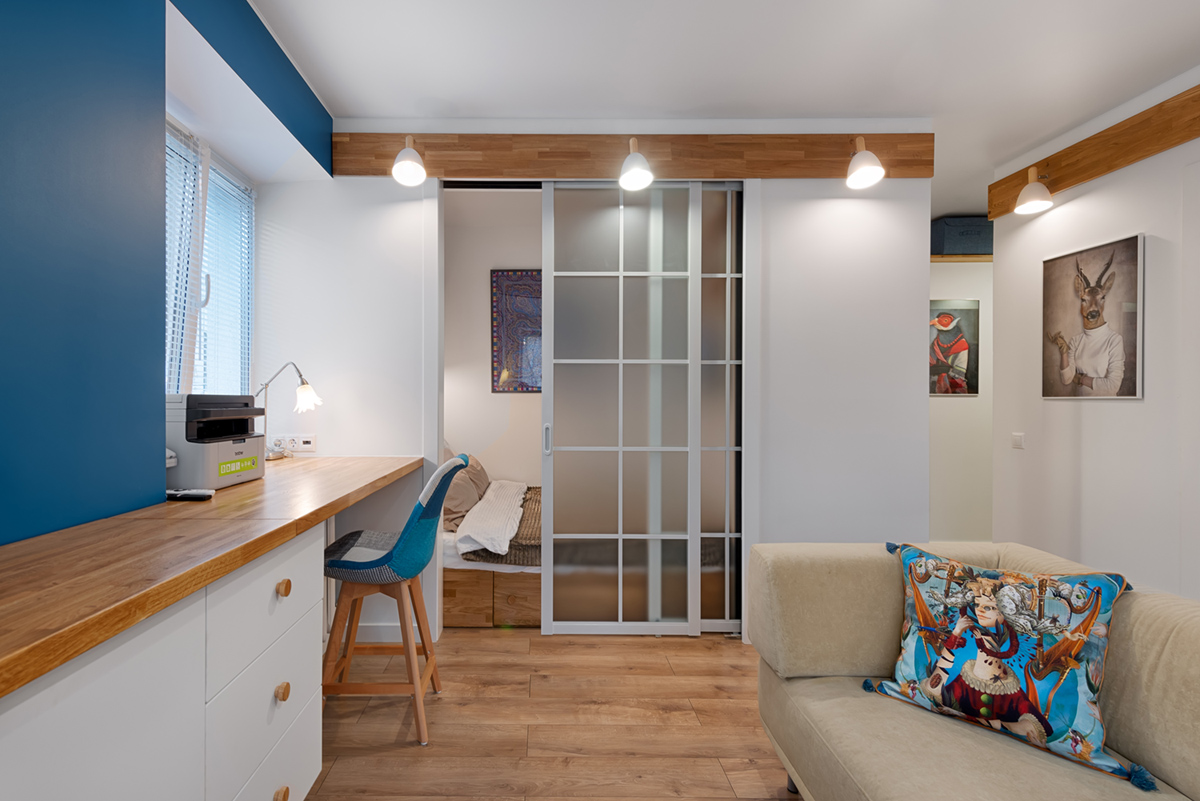 раздвижные стеклянные двери в квартире