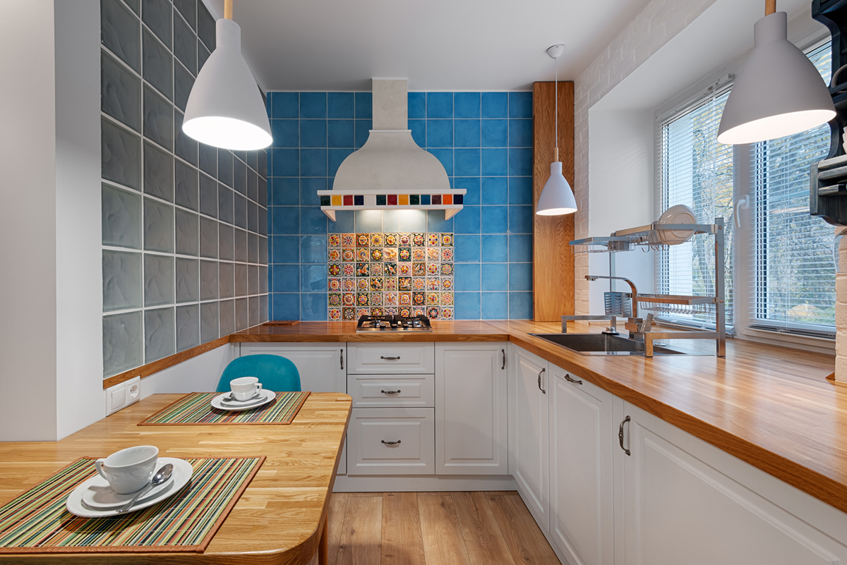 небольшая кухня после ремонта