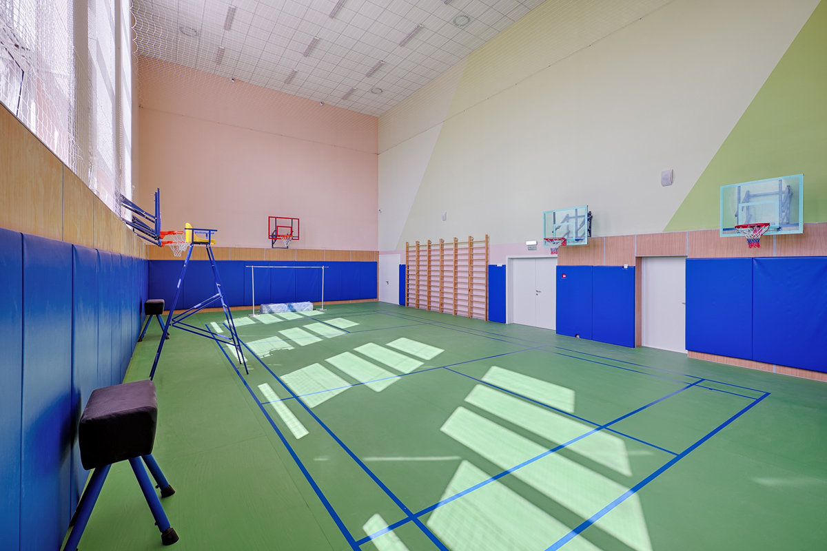 спортзал в школе