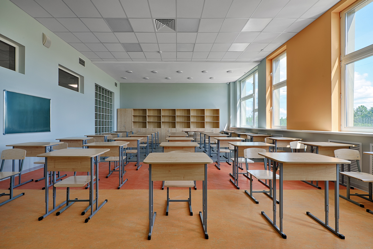 современный школьный класс