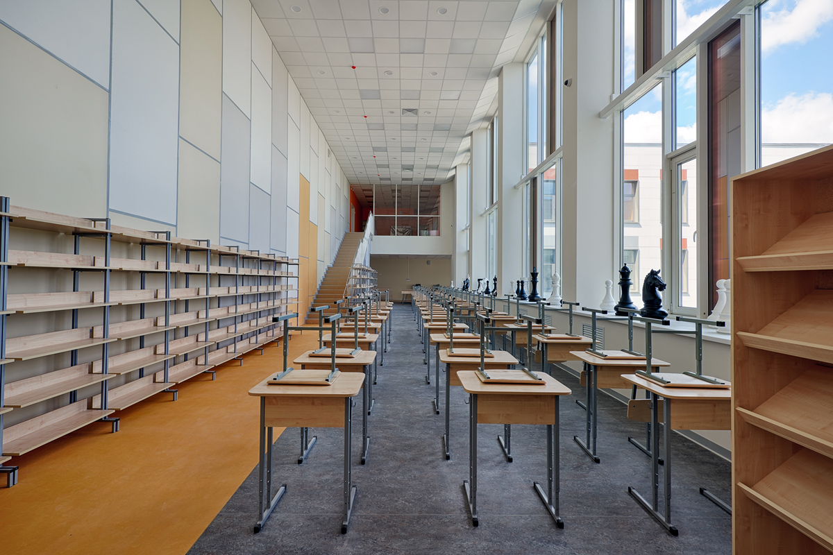 школьная библиотека