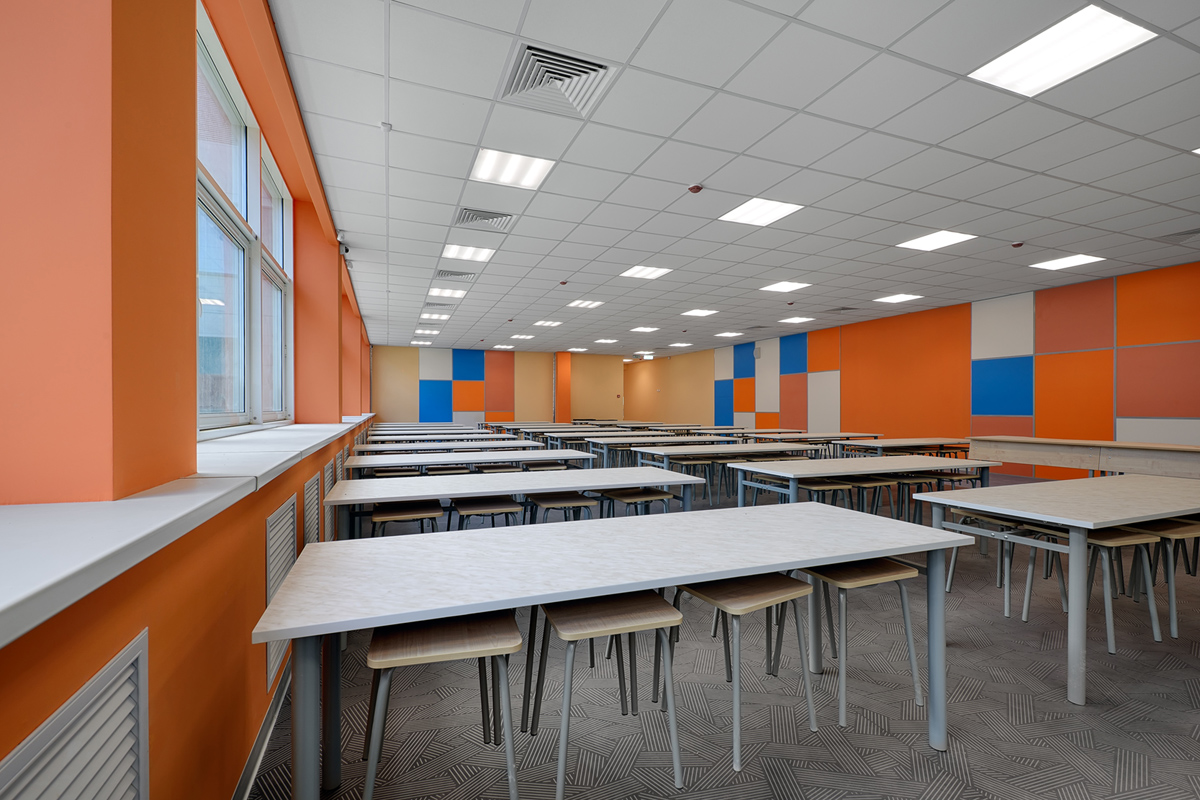 школьная столовая