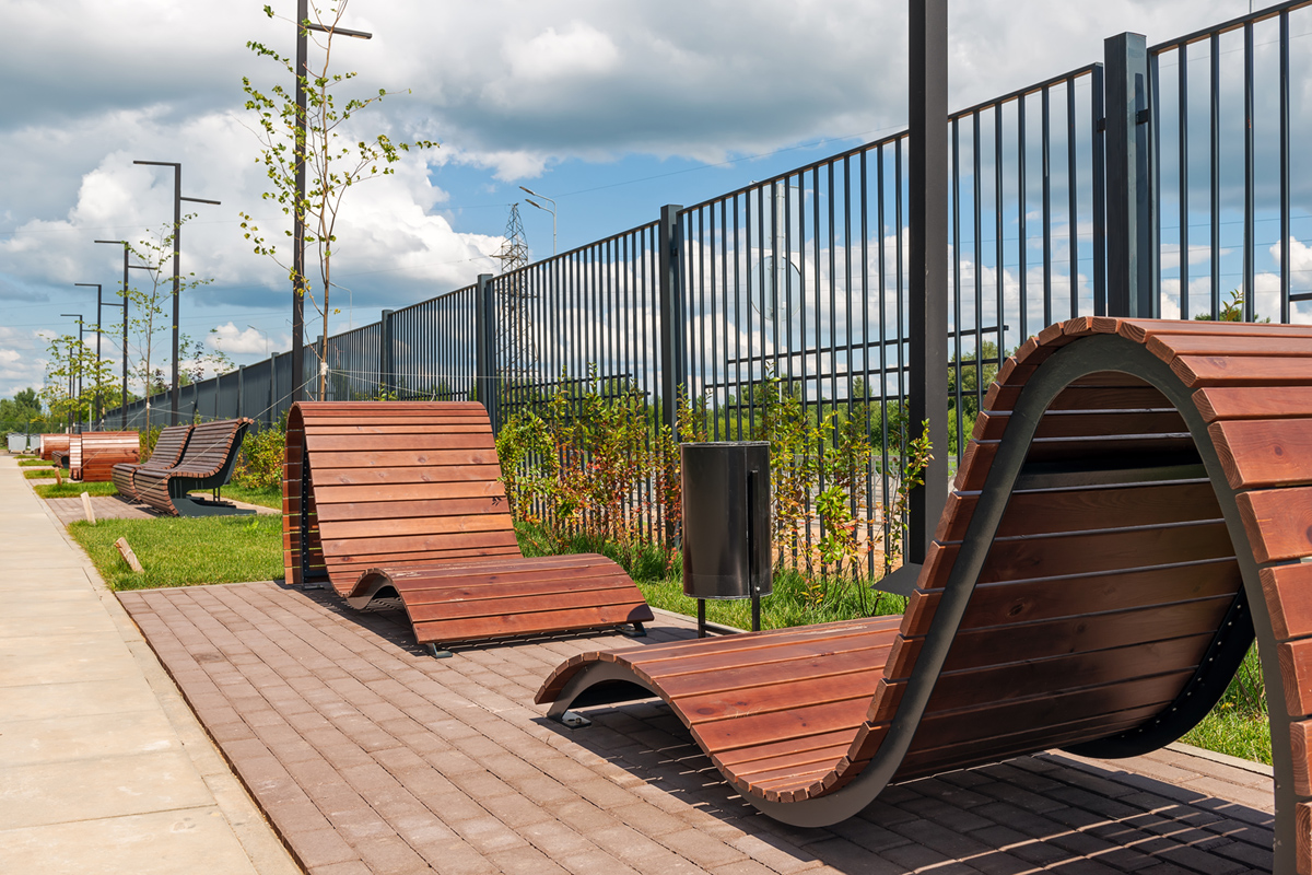 скамьи для отдыха