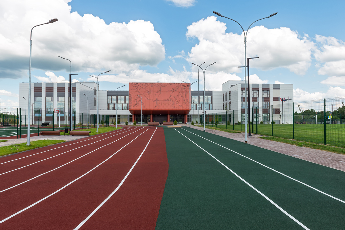 школьная беговая дорожка