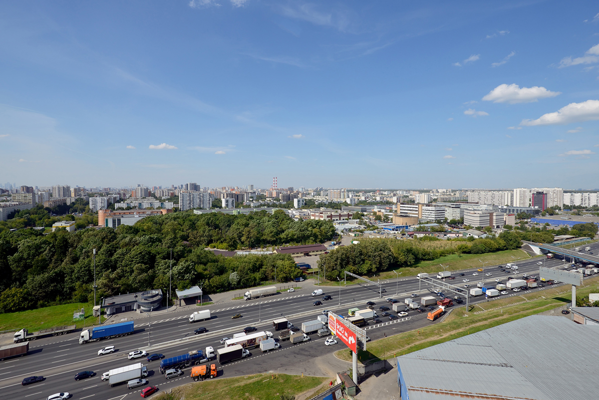 вид на МКАД и район Измайлово