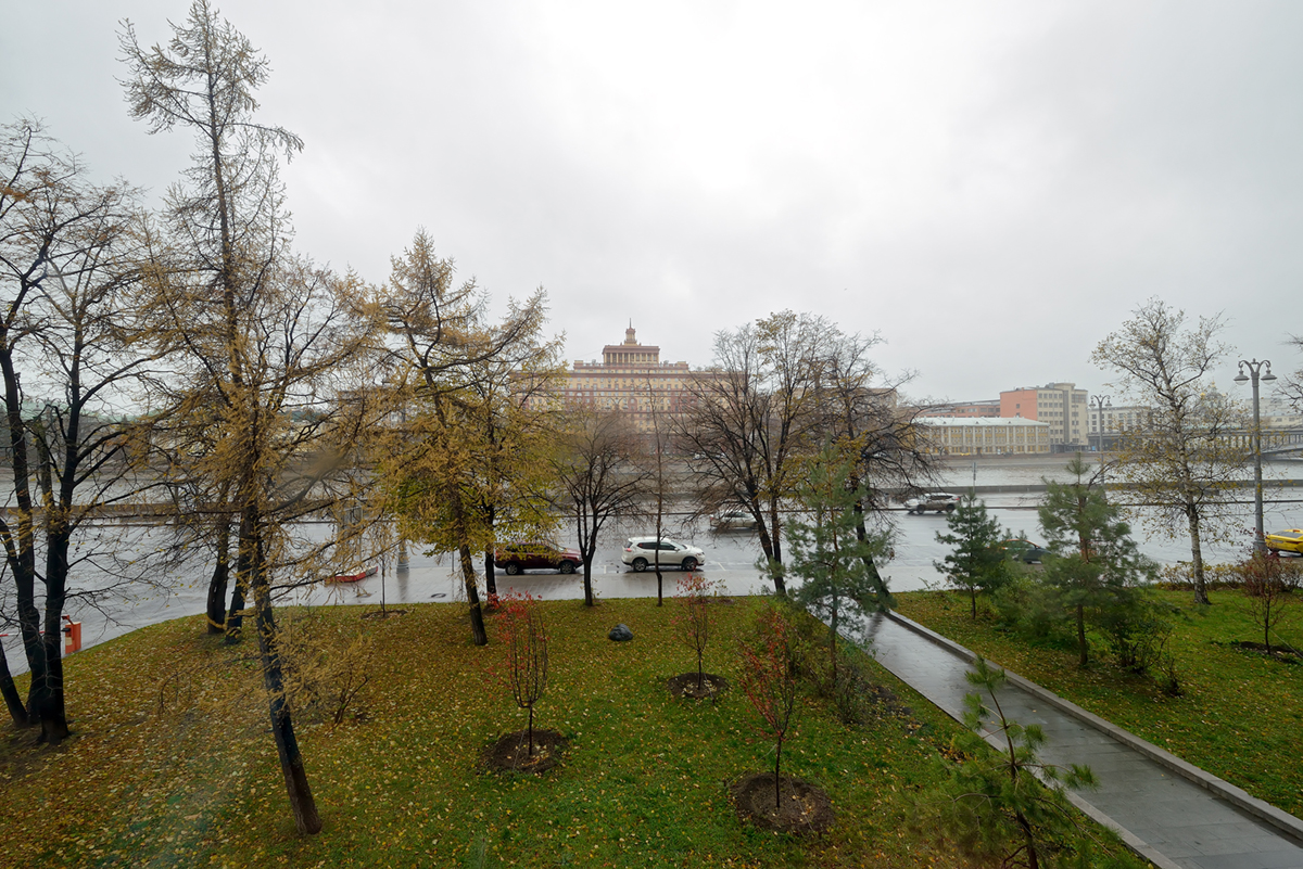 Москва-река из окна квартиры