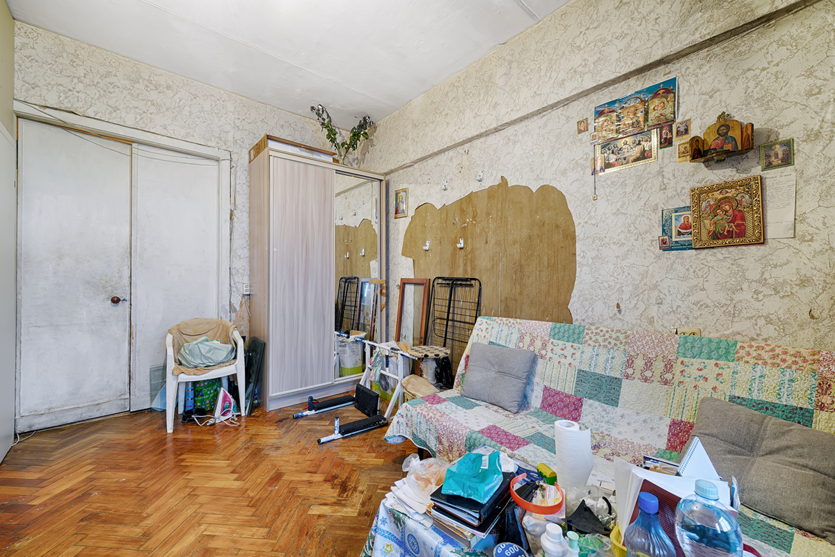 комната без ремонта