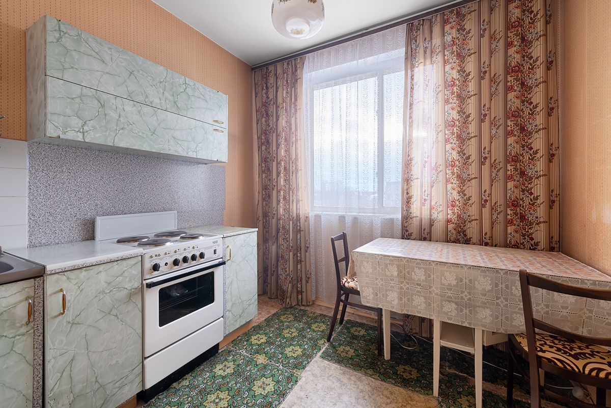 интерьер советской кухни