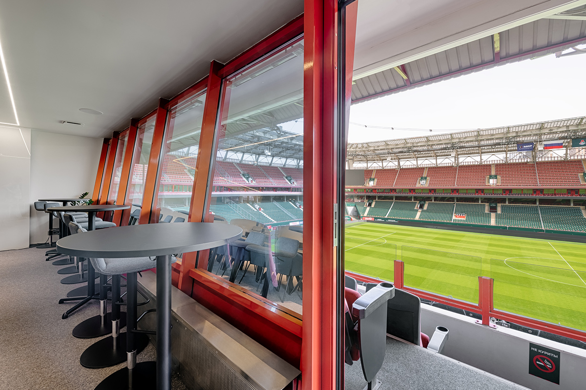 ржд арена ложа с видом на поле