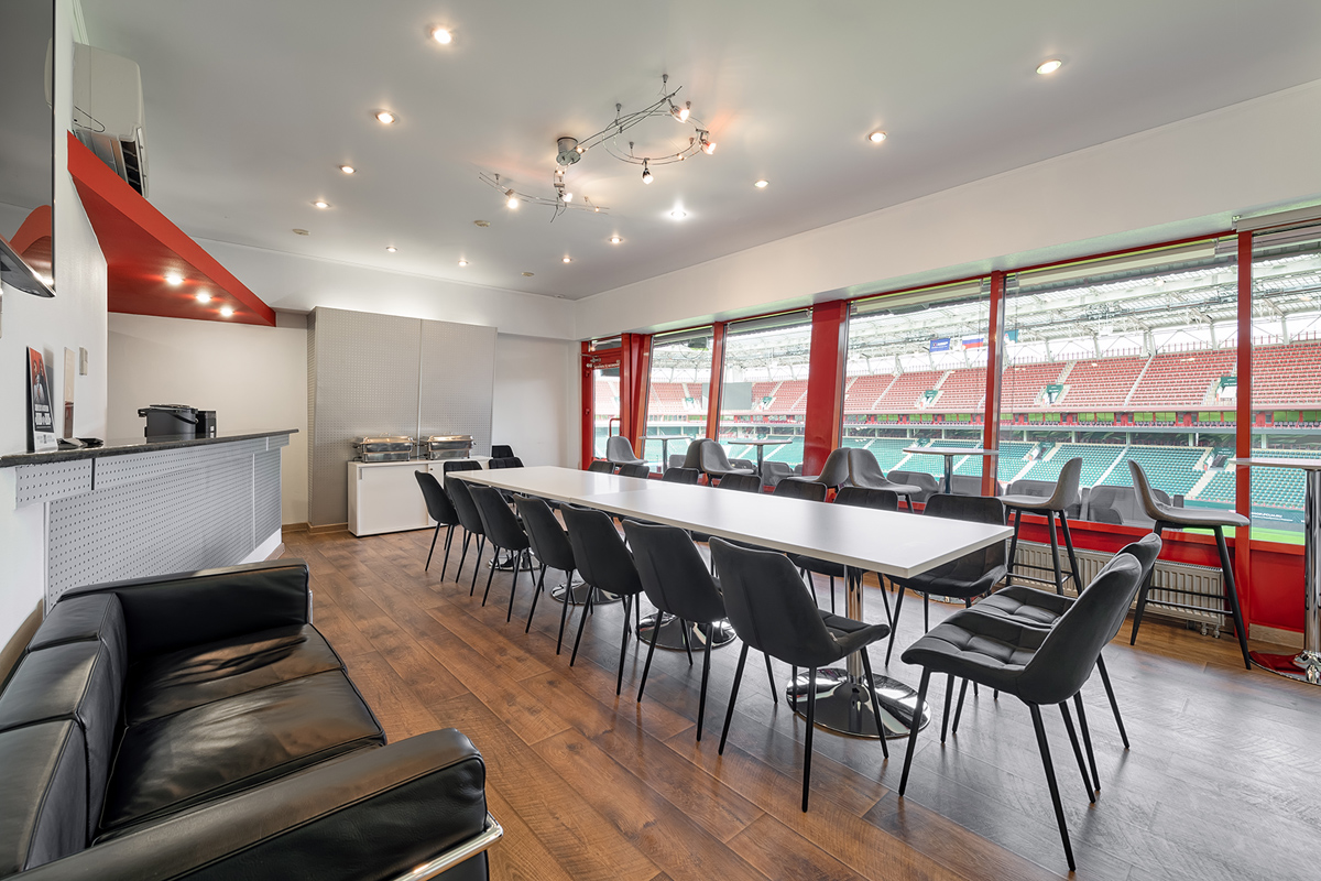 футбольная ложа интерьер