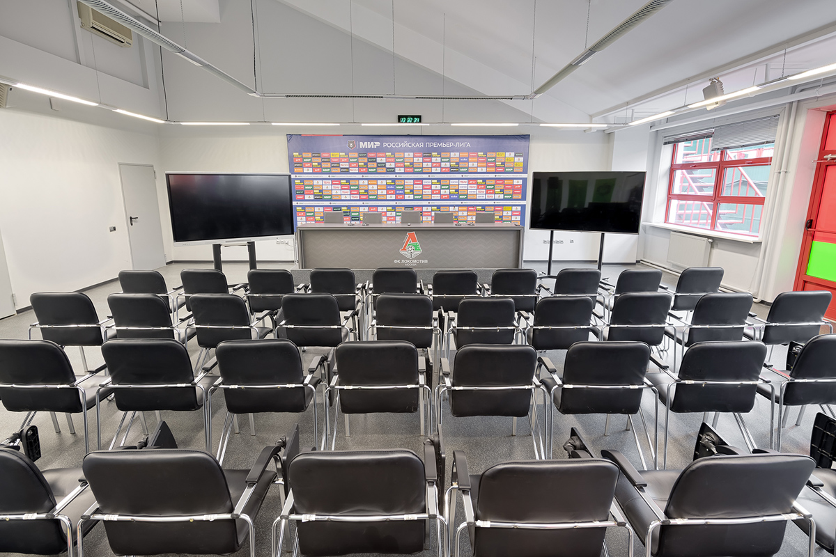 пресс центр стадиона локомотив