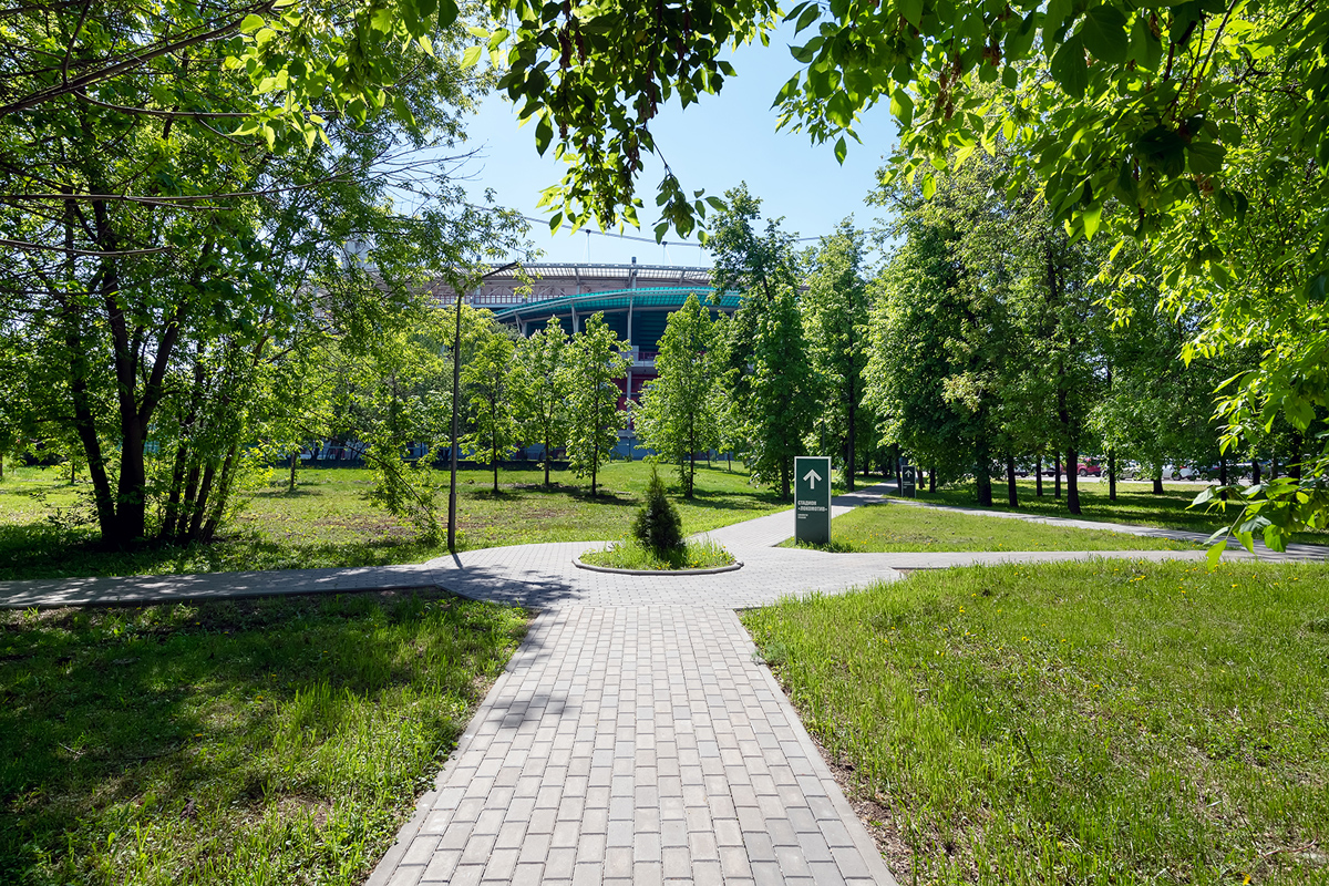 ржд арена парковая часть стадиона